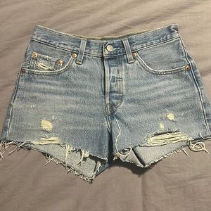 Levis High Waisted Shorts